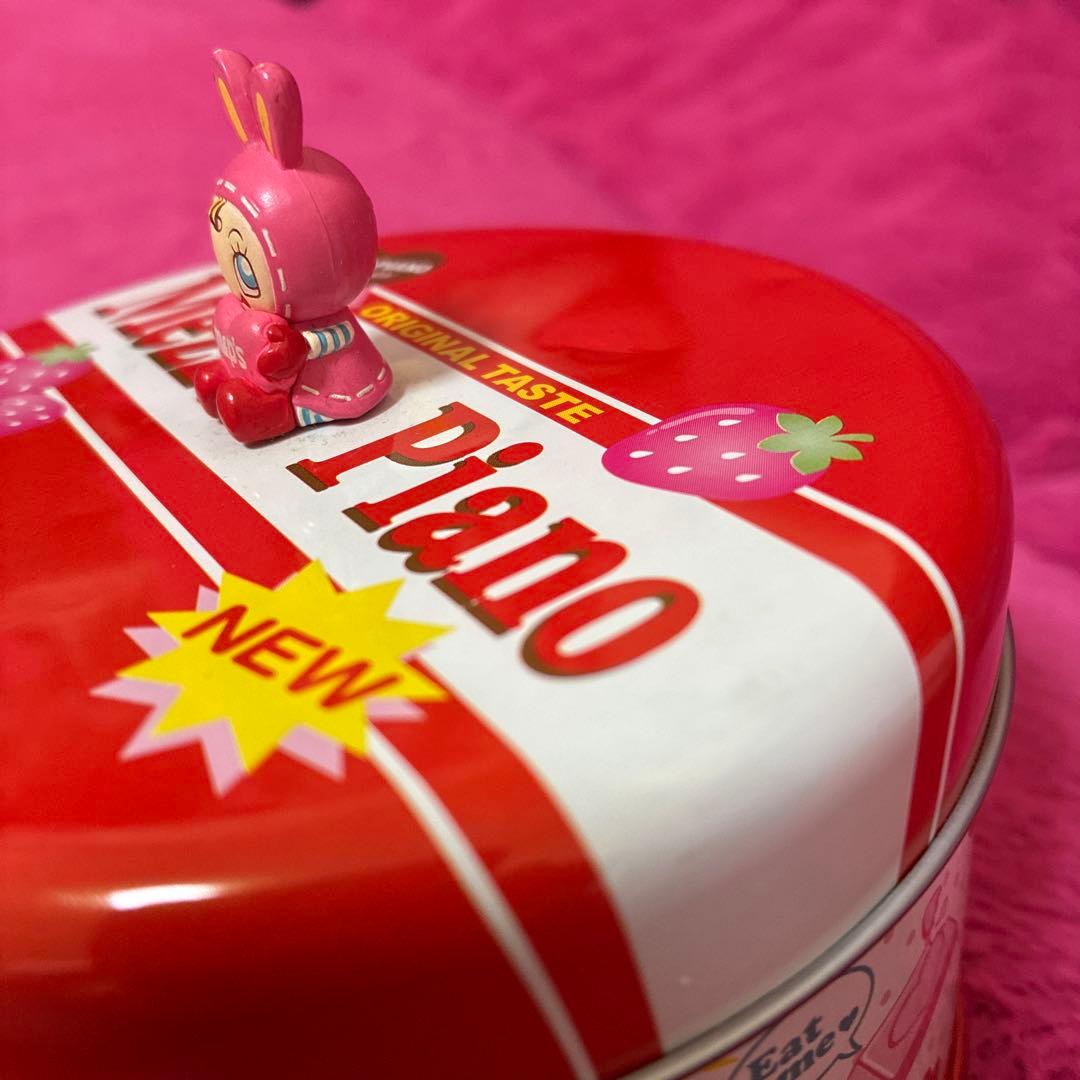 レア！平成レトロ♡メゾピアノ♡べリエちゃん　マスコット付き缶ケース♡ハートケース