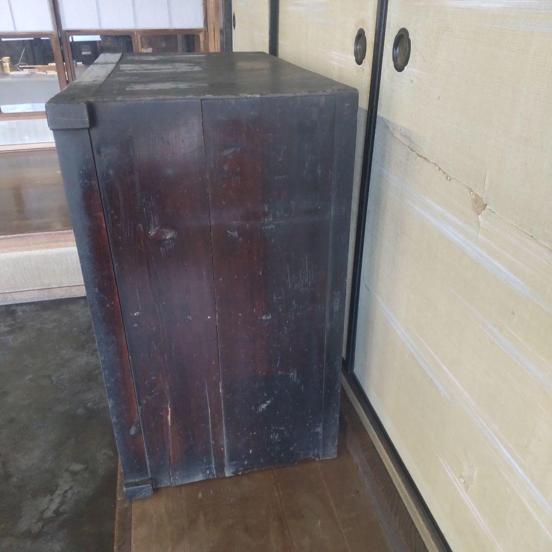 昭和レトロ　書棚　縦46.5cm横90.5cm高さ79.5cm