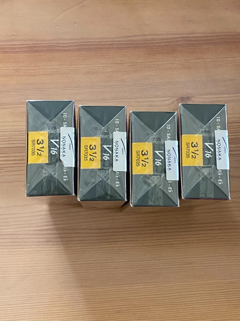 【未開封】アルトサックス用リード バンドレン V16　3 1/2番【4箱セット】