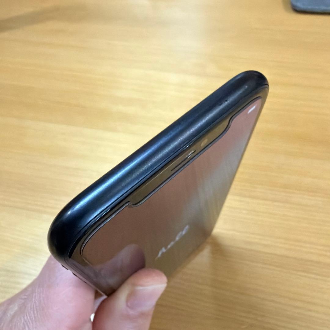 美品 iPhoneXR 128GB ブラック au