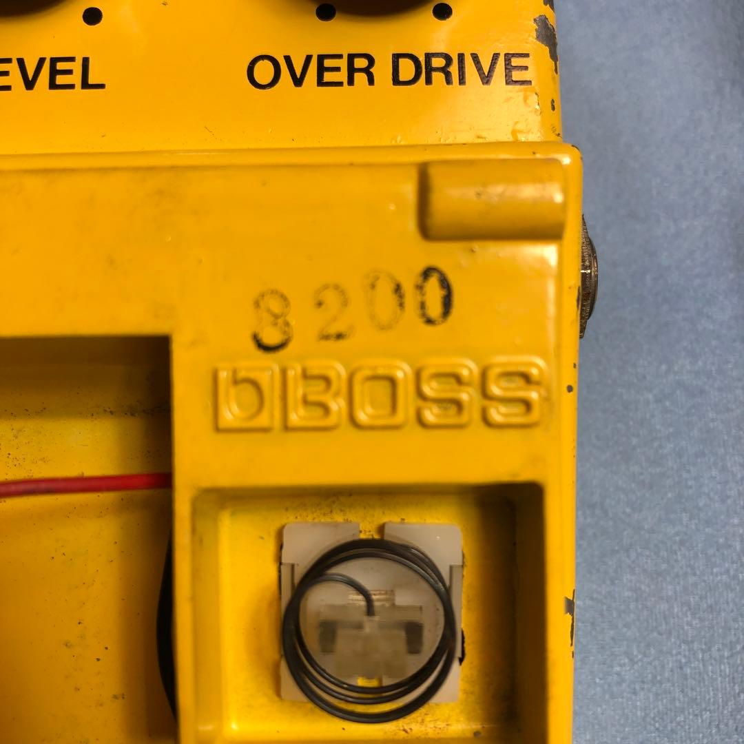 On2020Boss OD－1 オーバードライブビンテージ銀ネジレイセオン