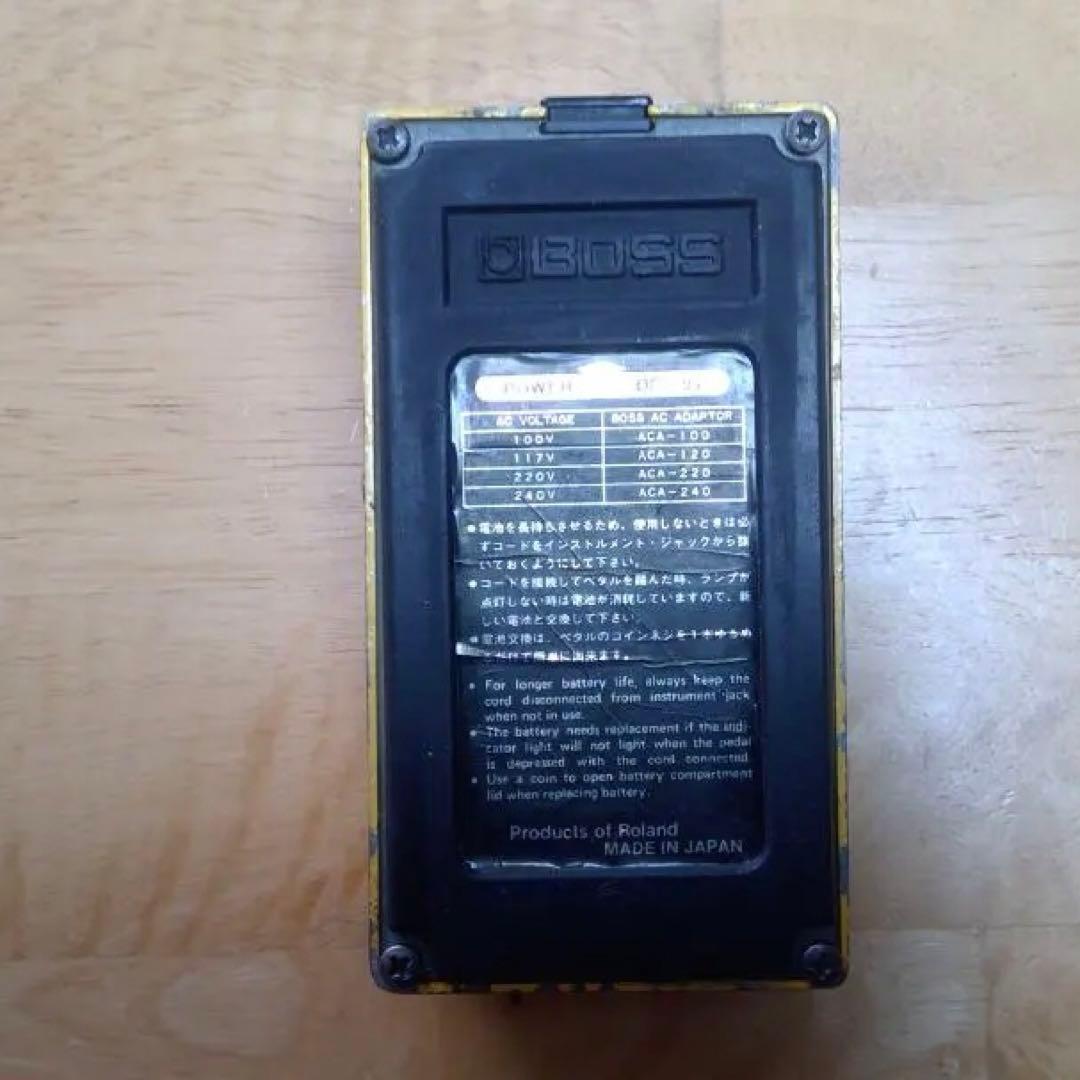 On2020Boss OD－1 オーバードライブビンテージ銀ネジレイセオン
