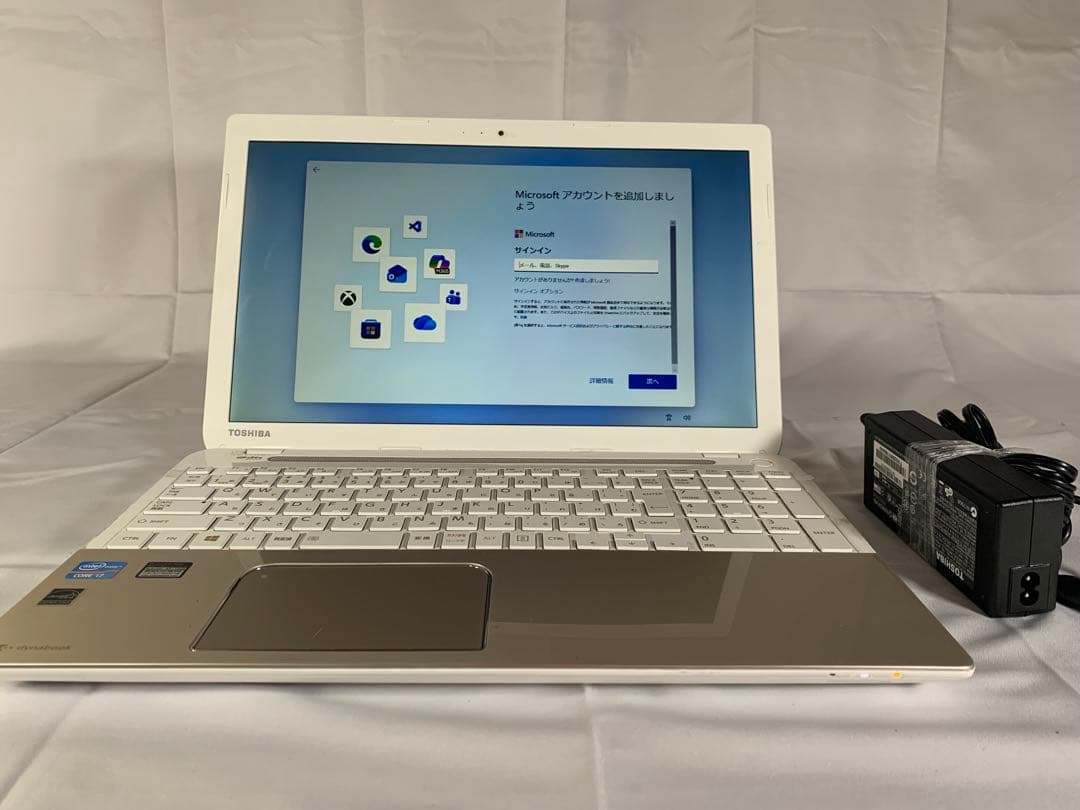 Toshiba dynabookノートPC 本体 Core™ i7 16GB増設