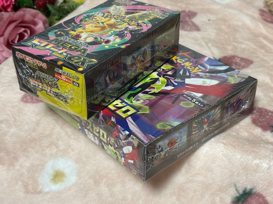 ポケモンカードゲーム☆ムニキスゼロ & MEGAドリームEX☆新品シュリンク付き