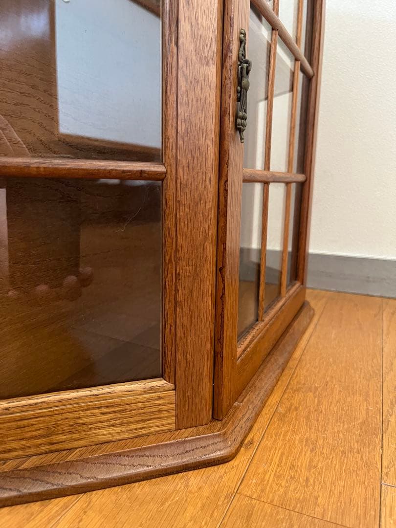 ヴィンテージ　ウォールキャビネット　　壁掛け　ケース　アンティーク　オーク材