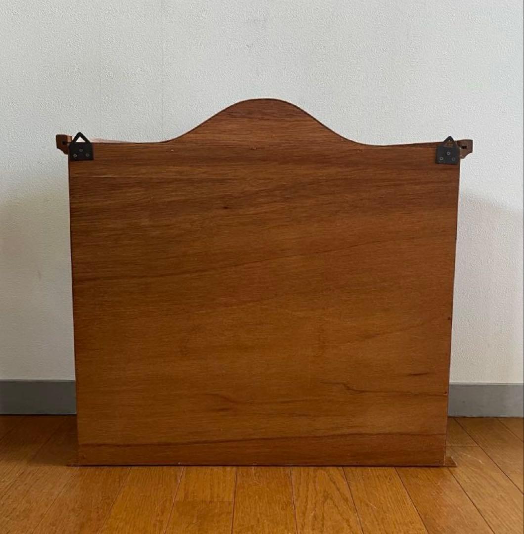 ヴィンテージ　ウォールキャビネット　　壁掛け　ケース　アンティーク　オーク材