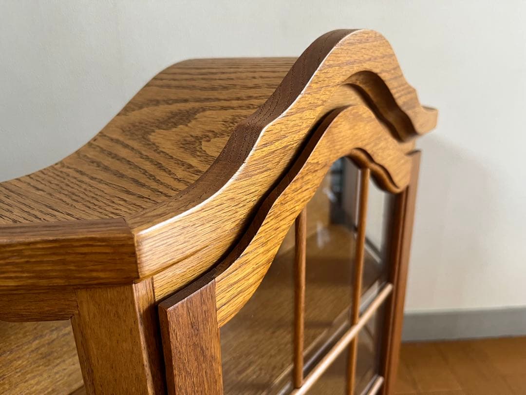 ヴィンテージ　ウォールキャビネット　　壁掛け　ケース　アンティーク　オーク材