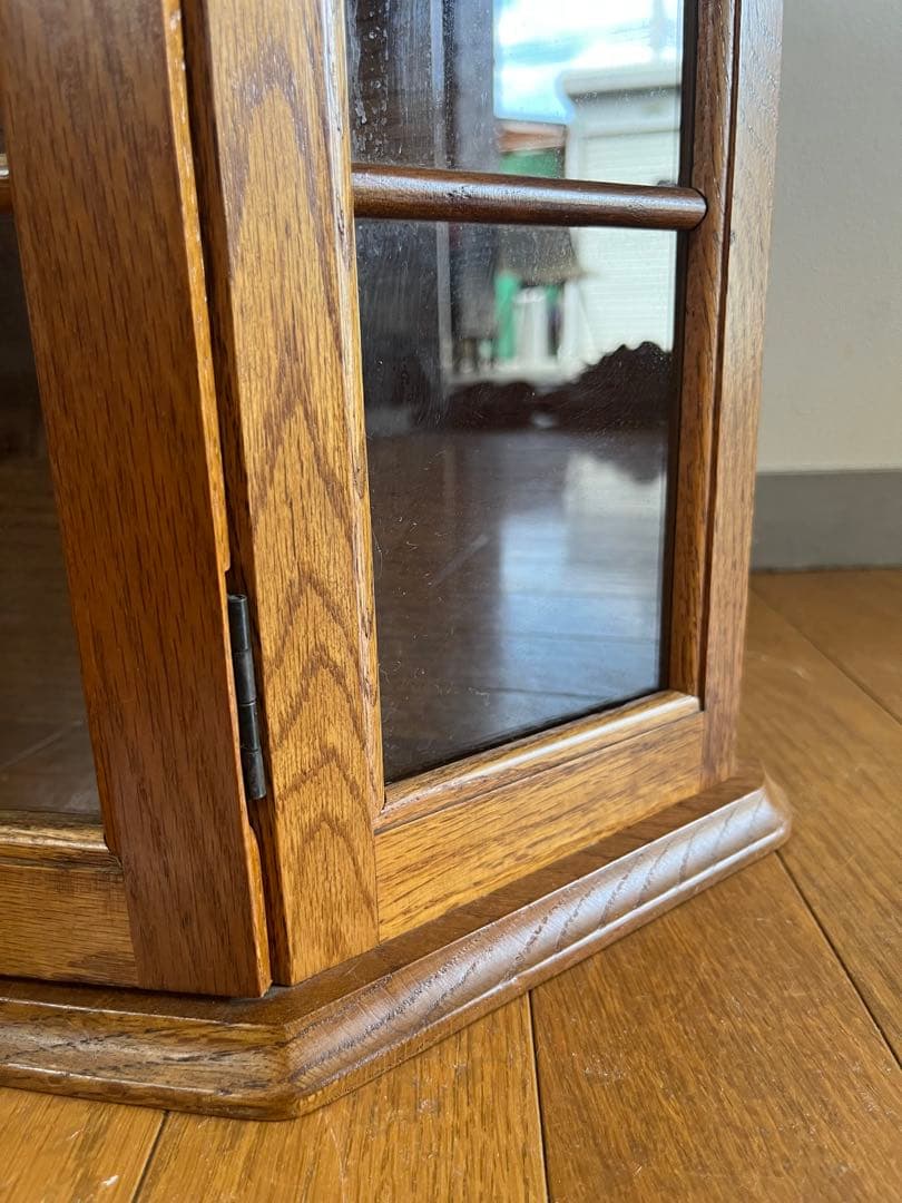 ヴィンテージ　ウォールキャビネット　　壁掛け　ケース　アンティーク　オーク材