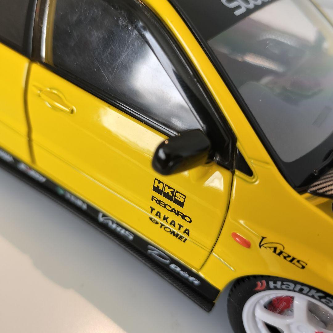 1/24 ランサー エボリューション Evo ミニカー LED 新品