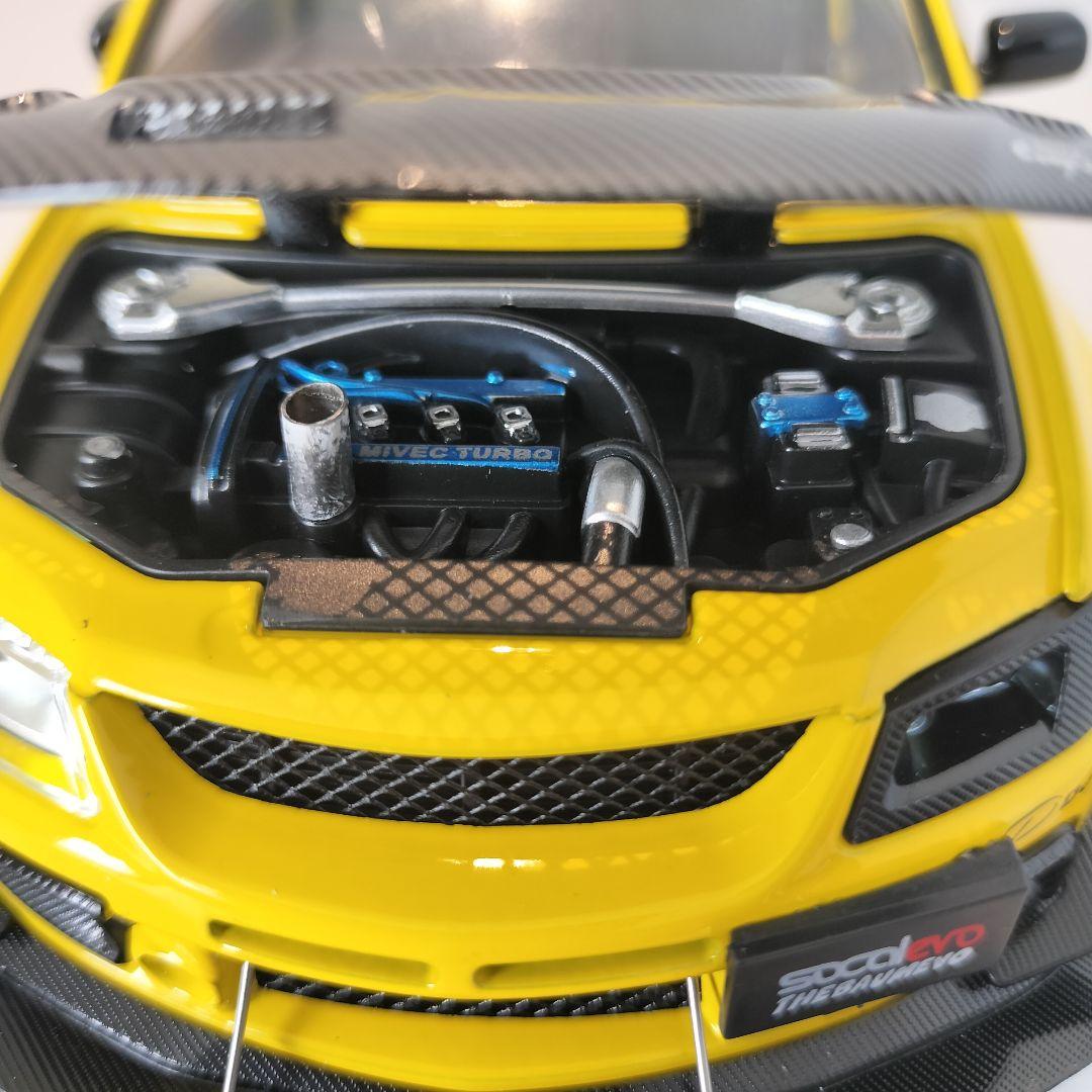 1/24 ランサー エボリューション Evo ミニカー LED 新品