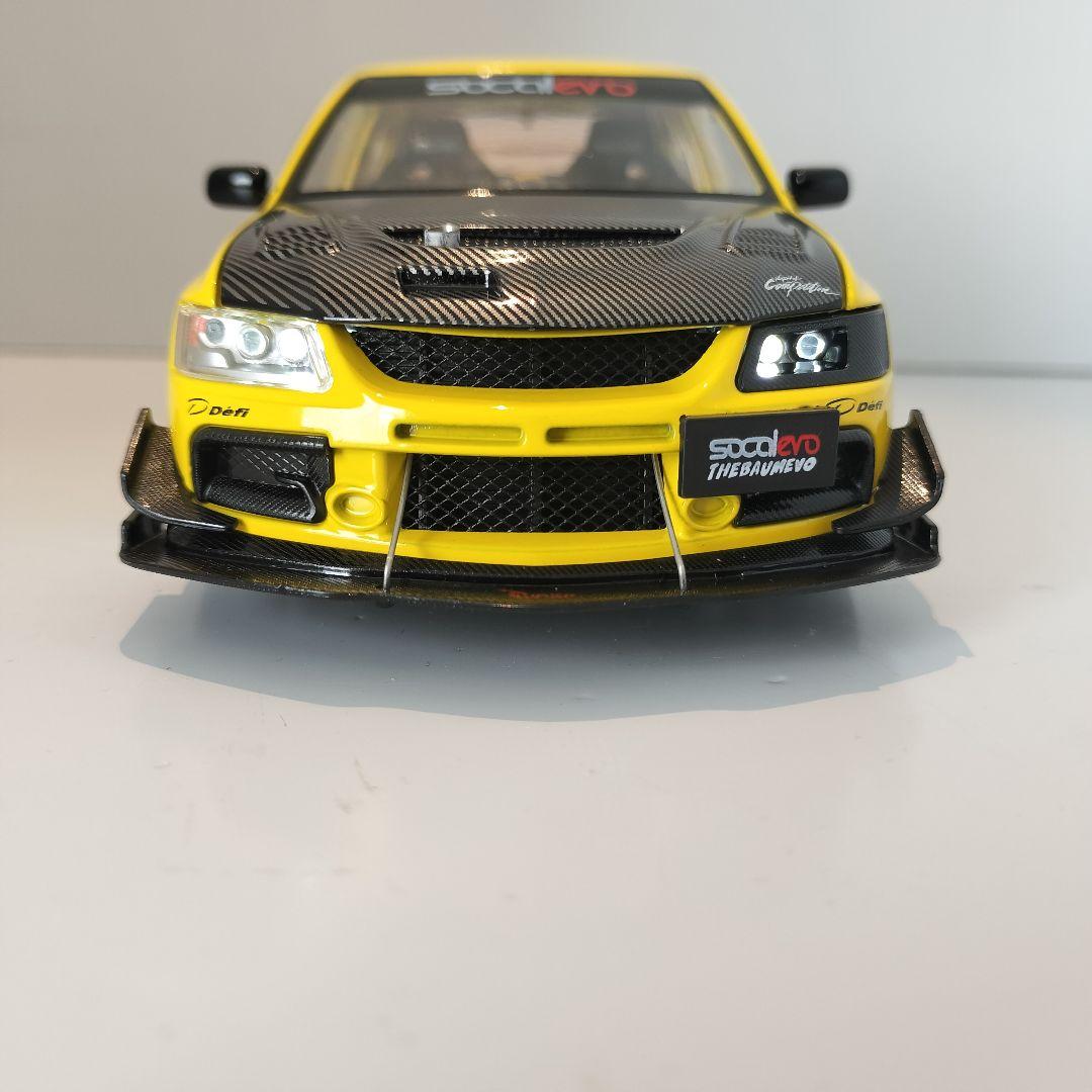 1/24 ランサー エボリューション Evo ミニカー LED 新品