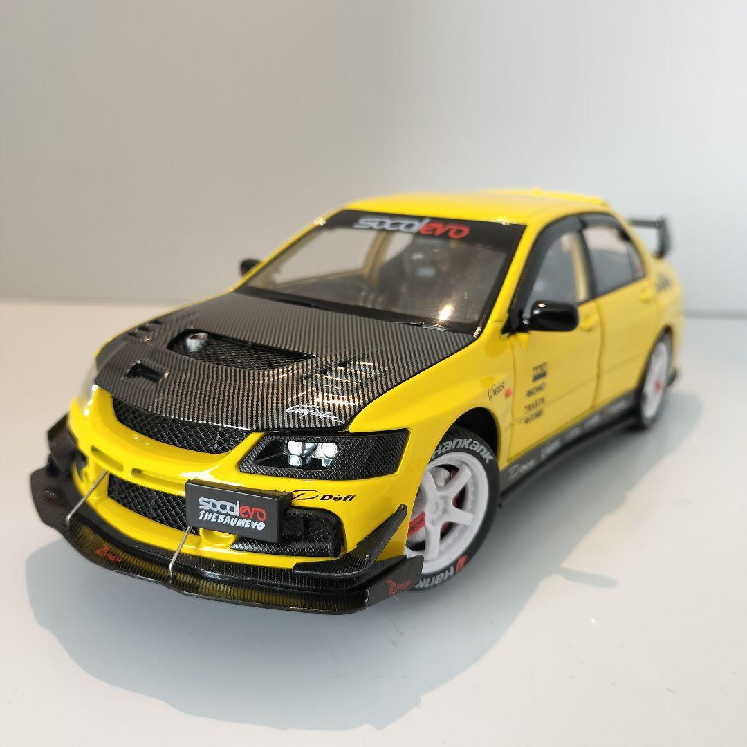 1/24 ランサー エボリューション Evo ミニカー LED 新品