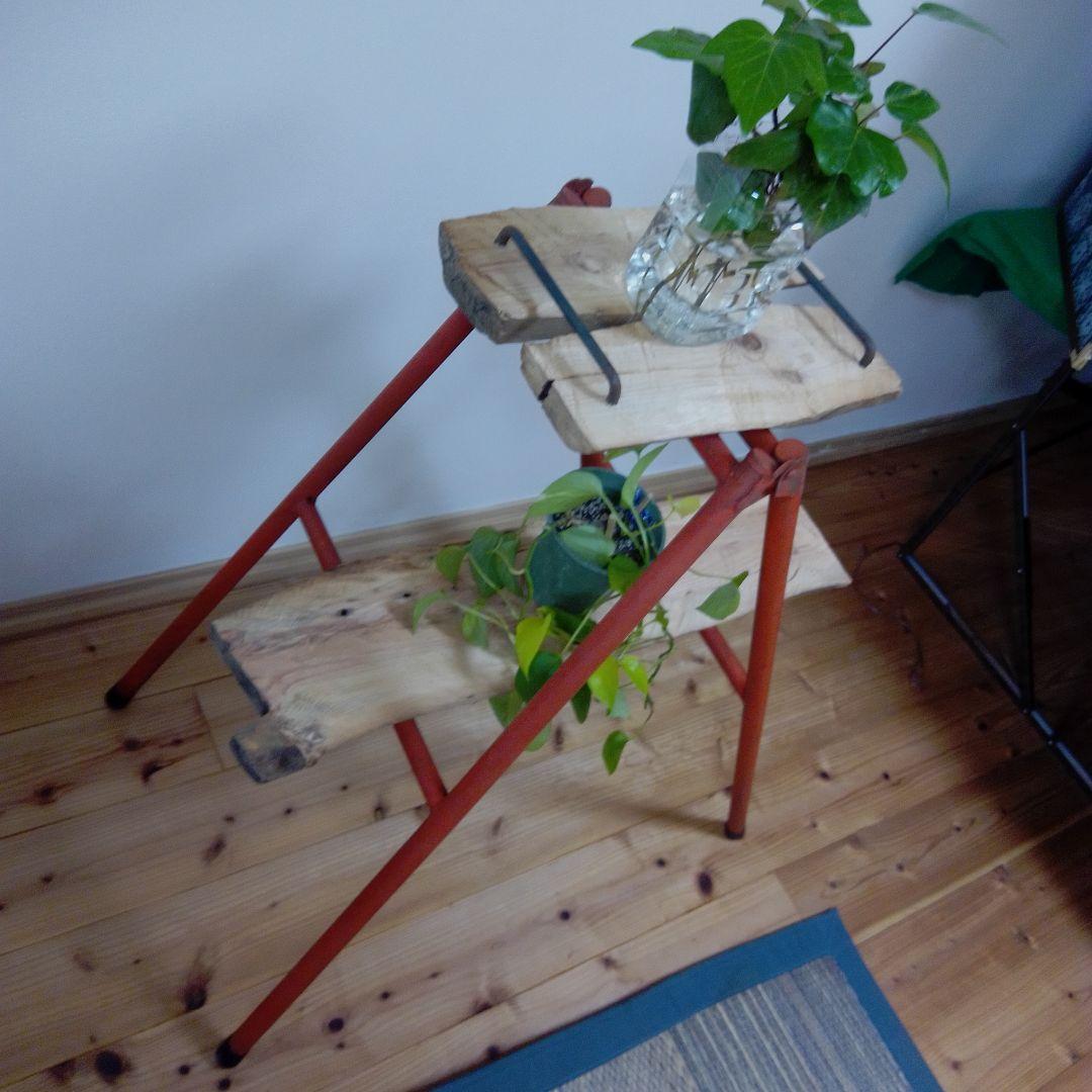 足場脚立。3尺　棚板付き