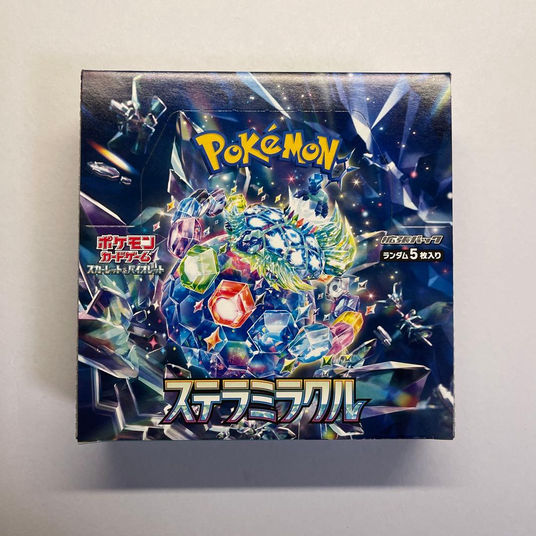 ポケカ　4BOX シュリンクなし、ぺりぺりあり　匿名配送