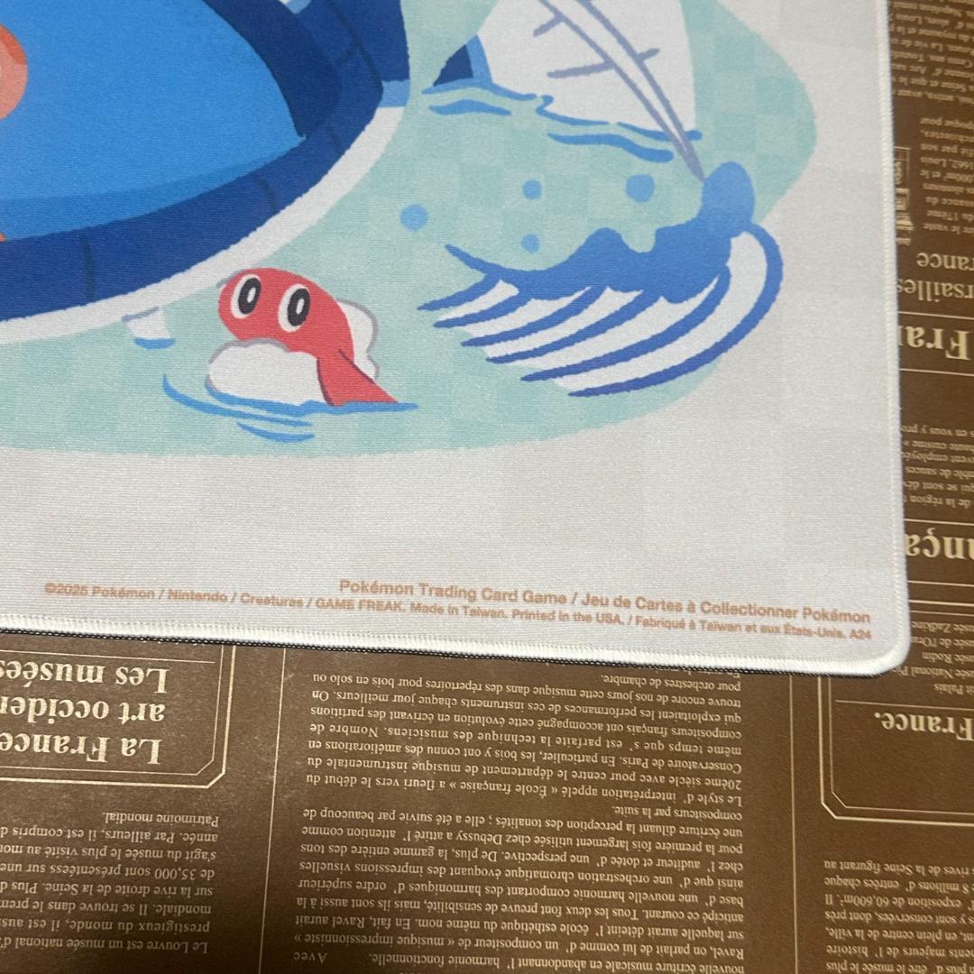 【 海外限定品！ 】シャリタツ & ヘイラッシャ ポケモン プレイマット