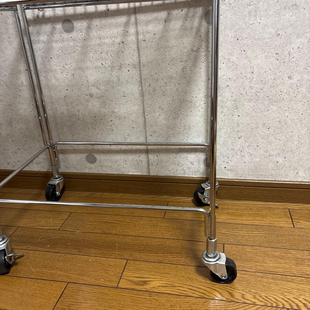 C003 コカコーラ　Coca-Cola シルバーラック キャスター付き　希少