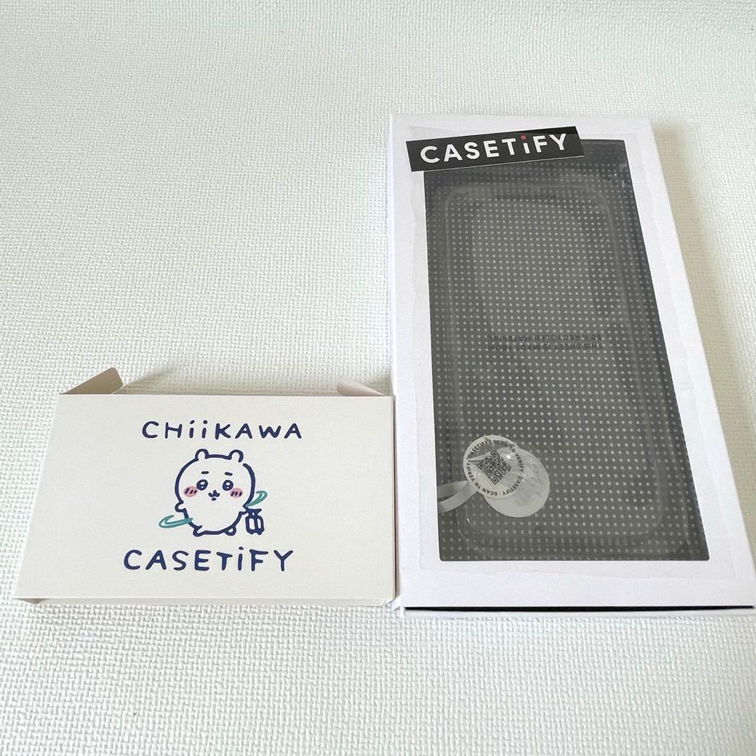【正規品店舗購入】ケースティファイ　ちいかわ　コラボ　ハチワレ　iPhone15