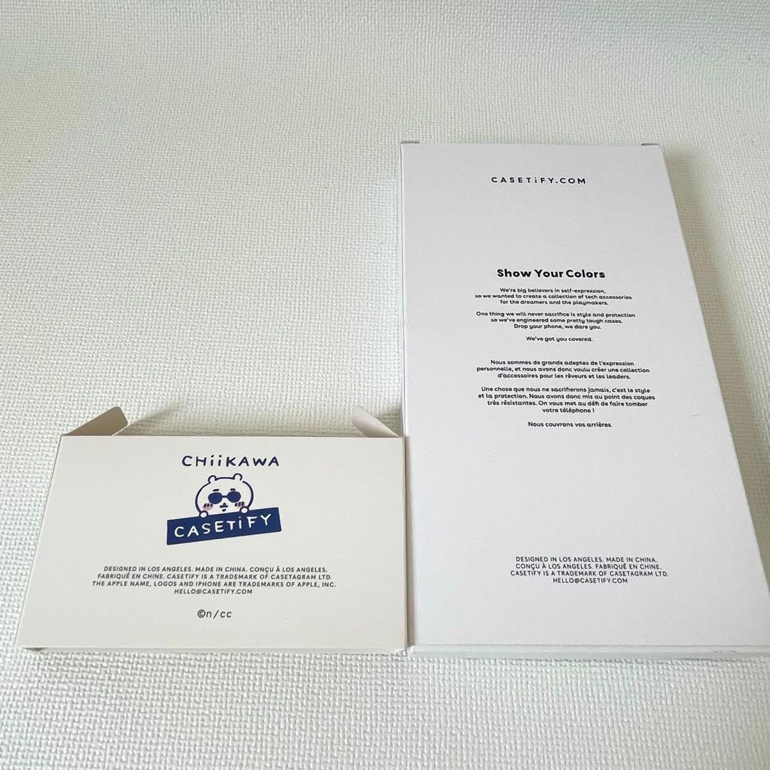 【正規品店舗購入】ケースティファイ　ちいかわ　コラボ　ハチワレ　iPhone15