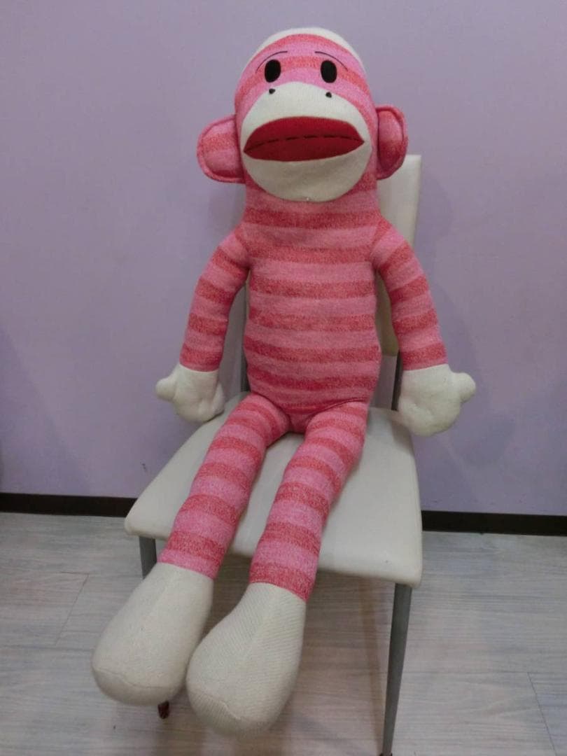 ソックモンキー ビンテージ ぬいぐるみ 人形 超特大1M ♯24