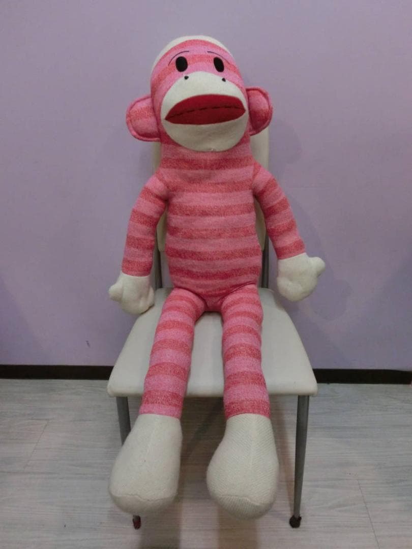 ソックモンキー ビンテージ ぬいぐるみ 人形 超特大1M ♯24