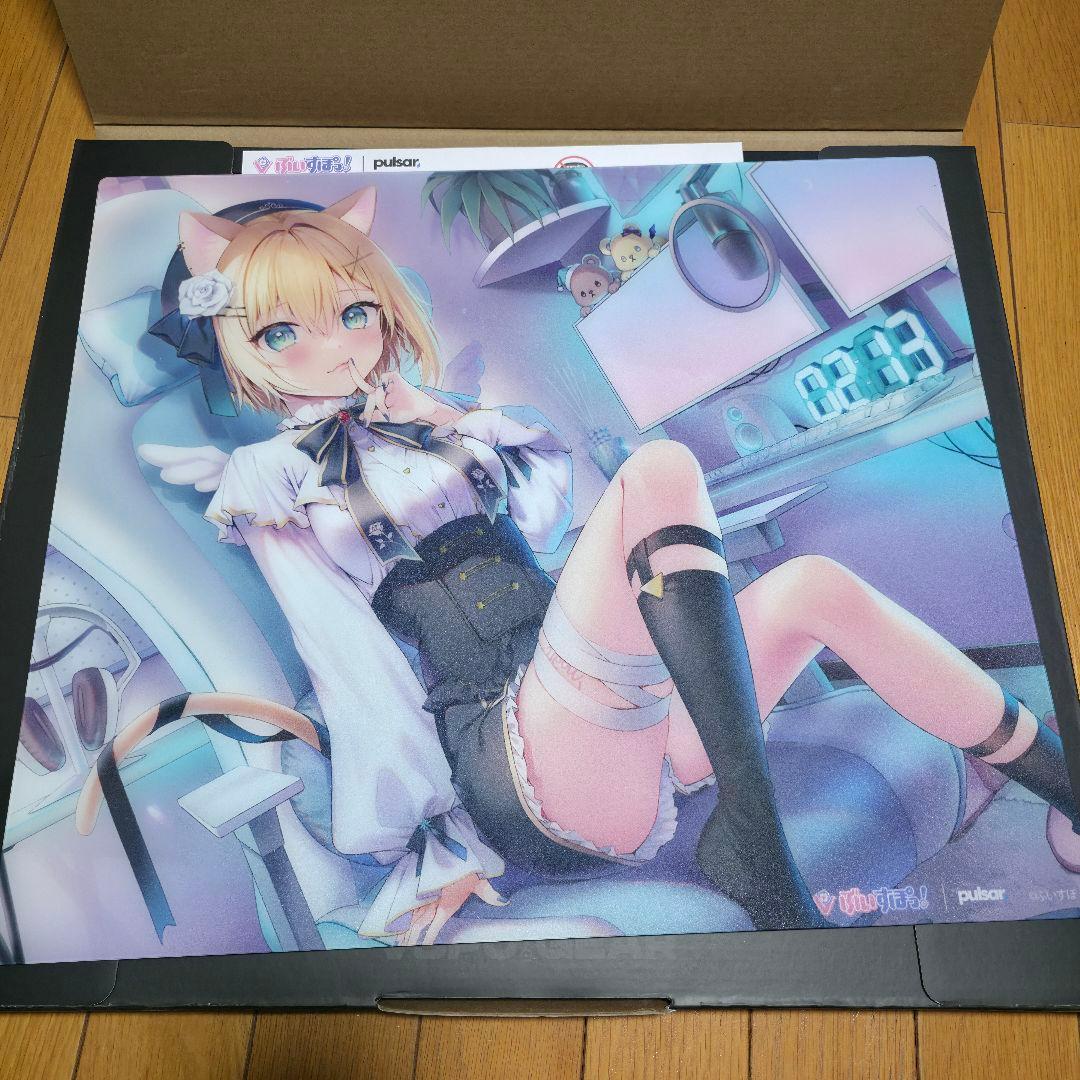 ぶいすぽ ガラスマウスパッド 胡桃のあ XL