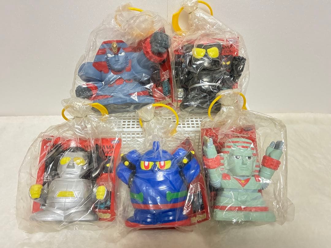 鉄人28号　フィギュア　横山光輝　　貯金箱　ソフビ　コレクション　コンプリート