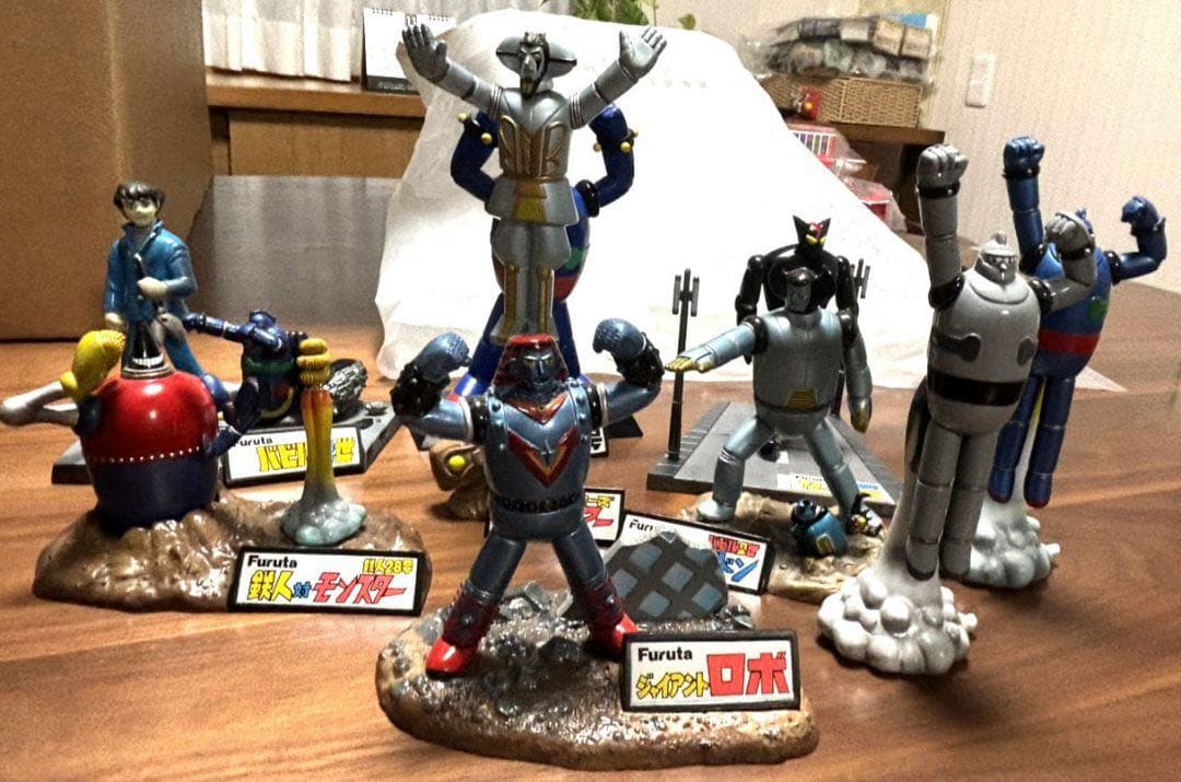 鉄人28号　フィギュア　横山光輝　　貯金箱　ソフビ　コレクション　コンプリート