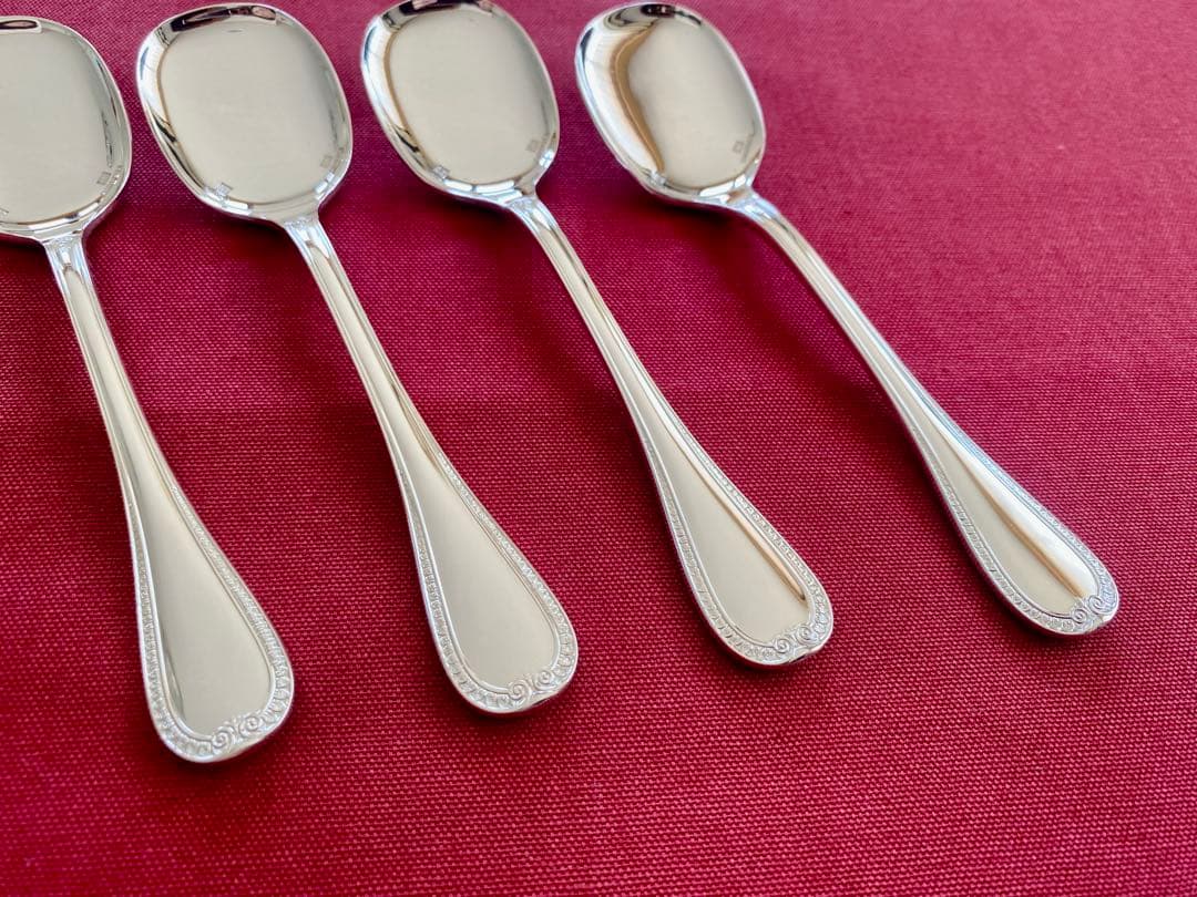 【あいさま専用☆極美品】クリストフル マルメゾン アイスクリームスプーン4本組