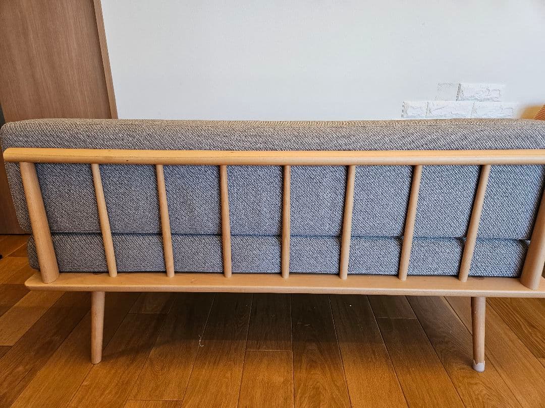 【美品】飛騨産業 yururi ソファ リビングダイニング 肘なしタイプ