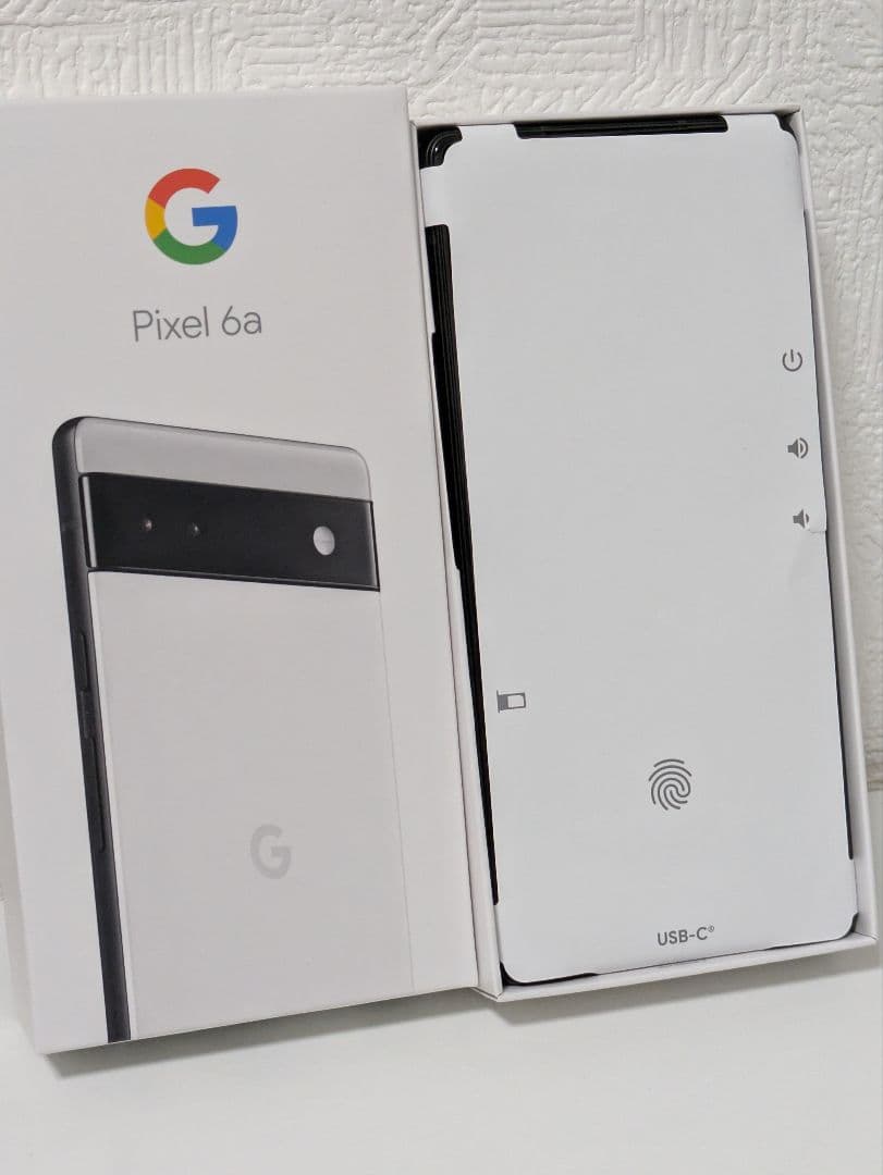 スマートフォン　Google pixel6a 　本体　Chalk
