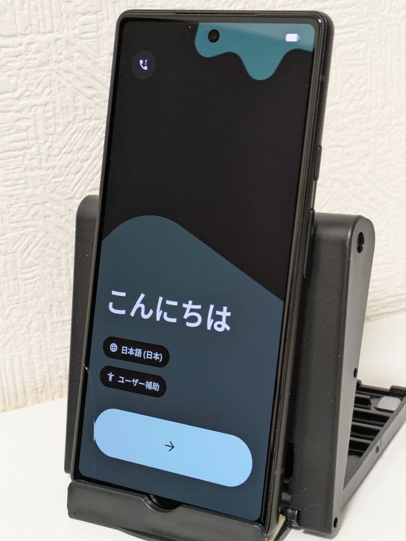 スマートフォン　Google pixel6a 　本体　Chalk