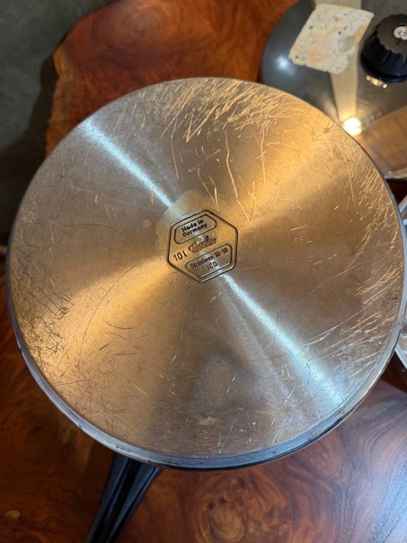 Fissler 圧力鍋 101 ドイツ製 18-10ステンレス