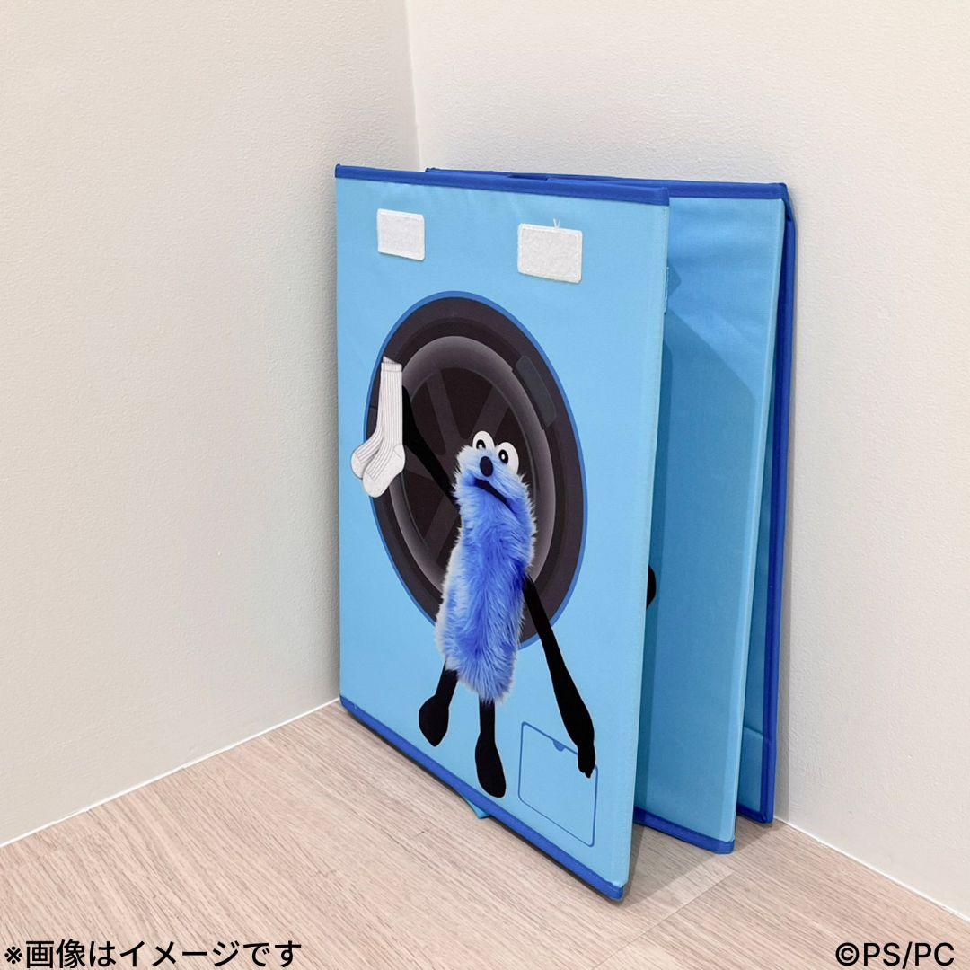 ★非売品★ パペットスンスン マツモトキヨシ マツキヨ ランドリーボックス 青