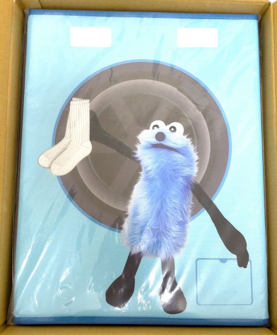 ★非売品★ パペットスンスン マツモトキヨシ マツキヨ ランドリーボックス 青