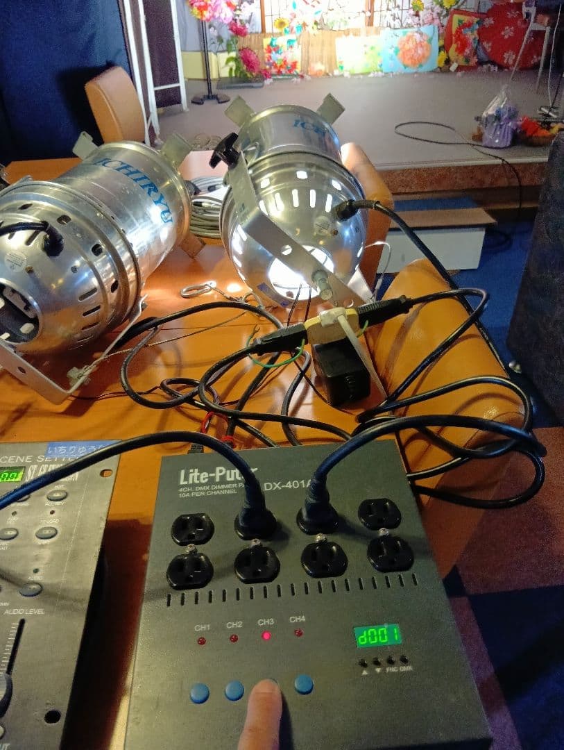 Lite-Puter DX-401A 電源制御パネル中古動作品