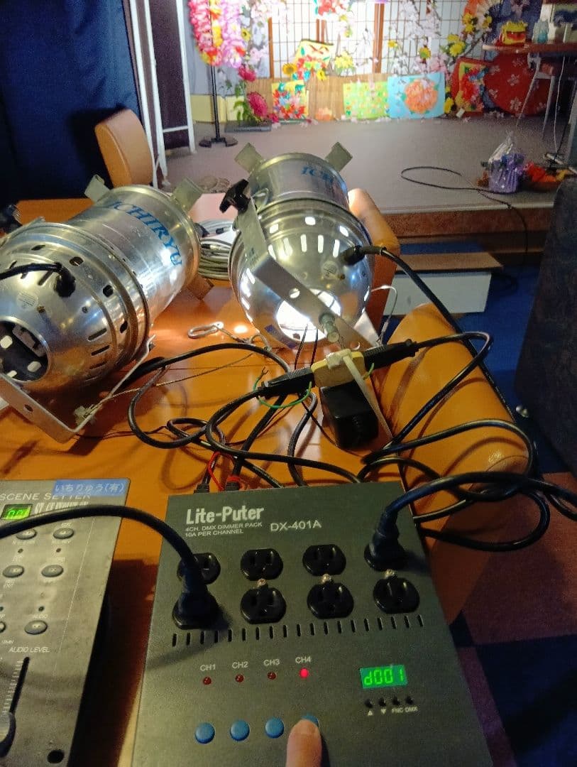 Lite-Puter DX-401A 電源制御パネル中古動作品