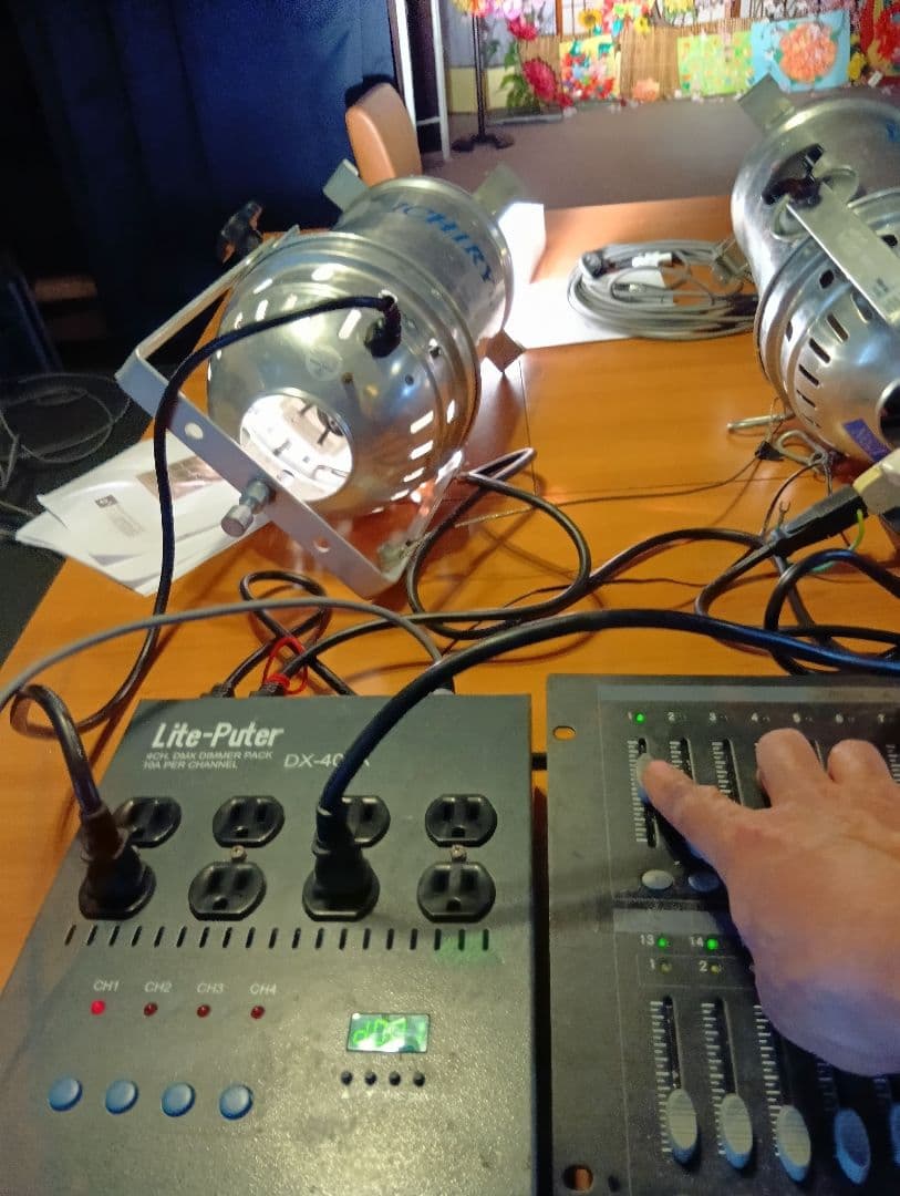 Lite-Puter DX-401A 電源制御パネル中古動作品