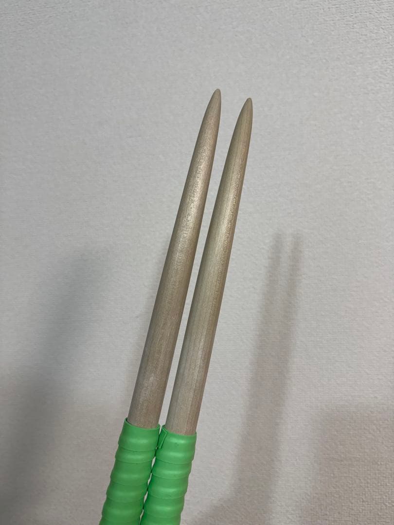 【ナカタ@様】 太鼓の達人 マイバチ 朴 凸凹グリップ込