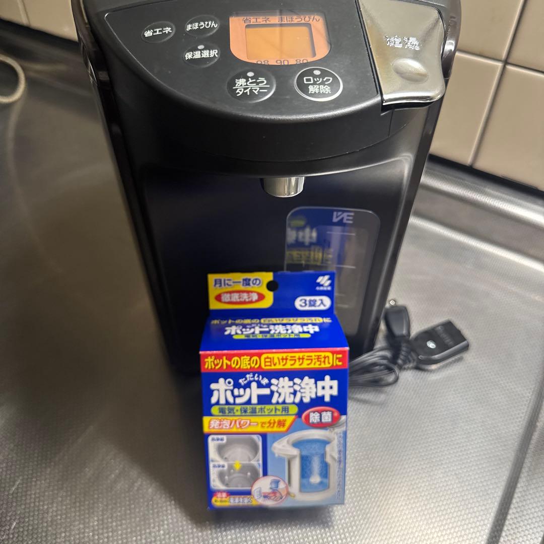 タイガー蒸気レスVE電気まほうびんポット とく子さん2.2L