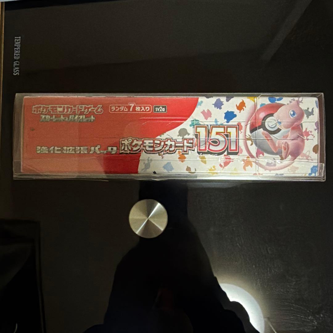 【状態要確認】ポケモンカード151 シュリンク付き1box