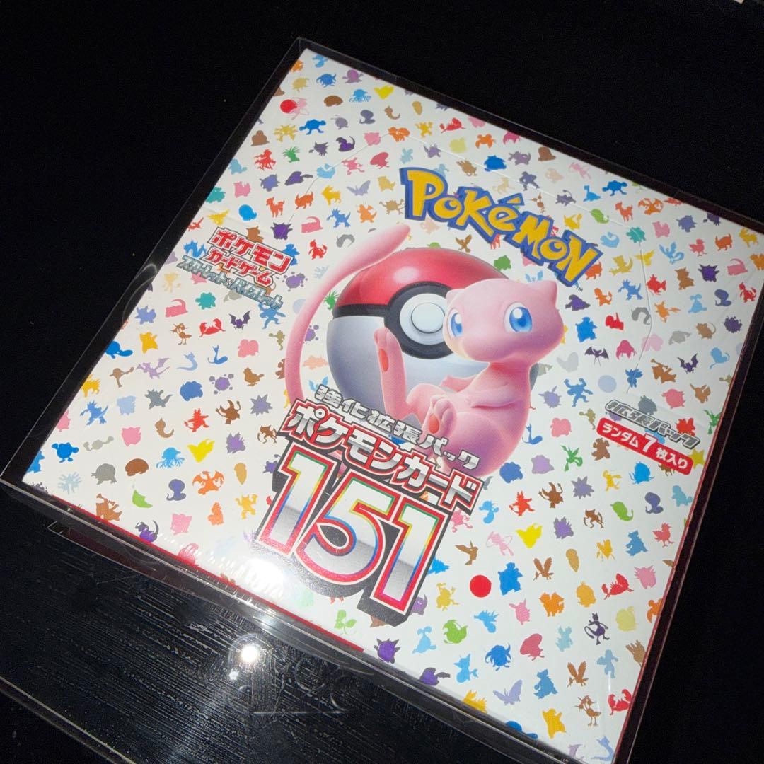 【状態要確認】ポケモンカード151 シュリンク付き1box