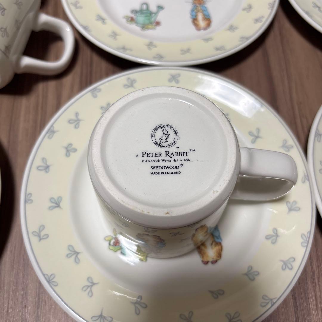 希少！ ピーターラビット　ティータイム　マグ&プレートセット