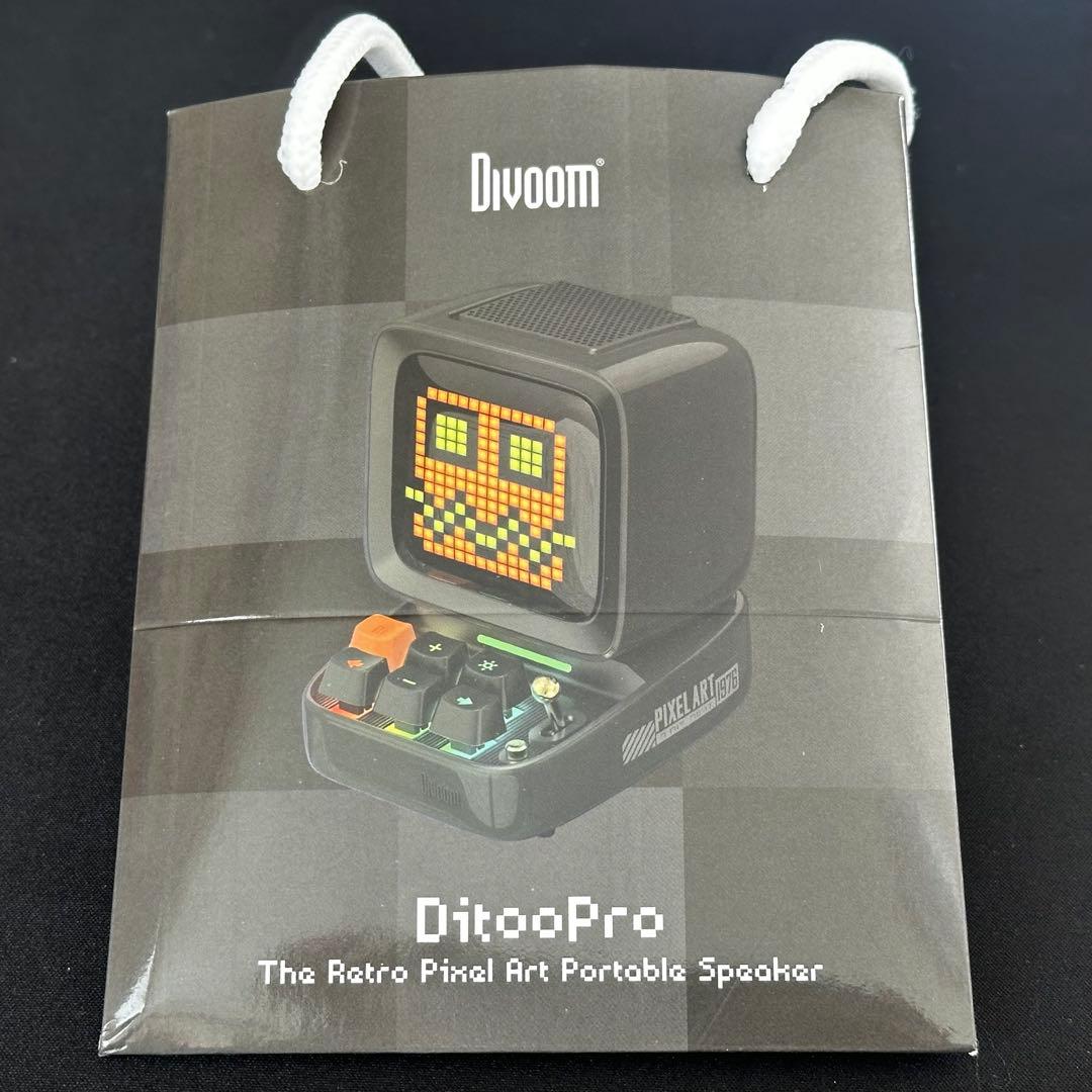 Divoom ditoopro ポータブルbluetooth スピーカー