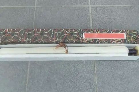 中国掛軸 書道作品 アンティーク