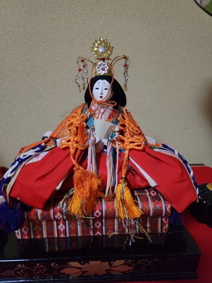 超希少　送料込み　高級　特選雛人形　15人衆7段