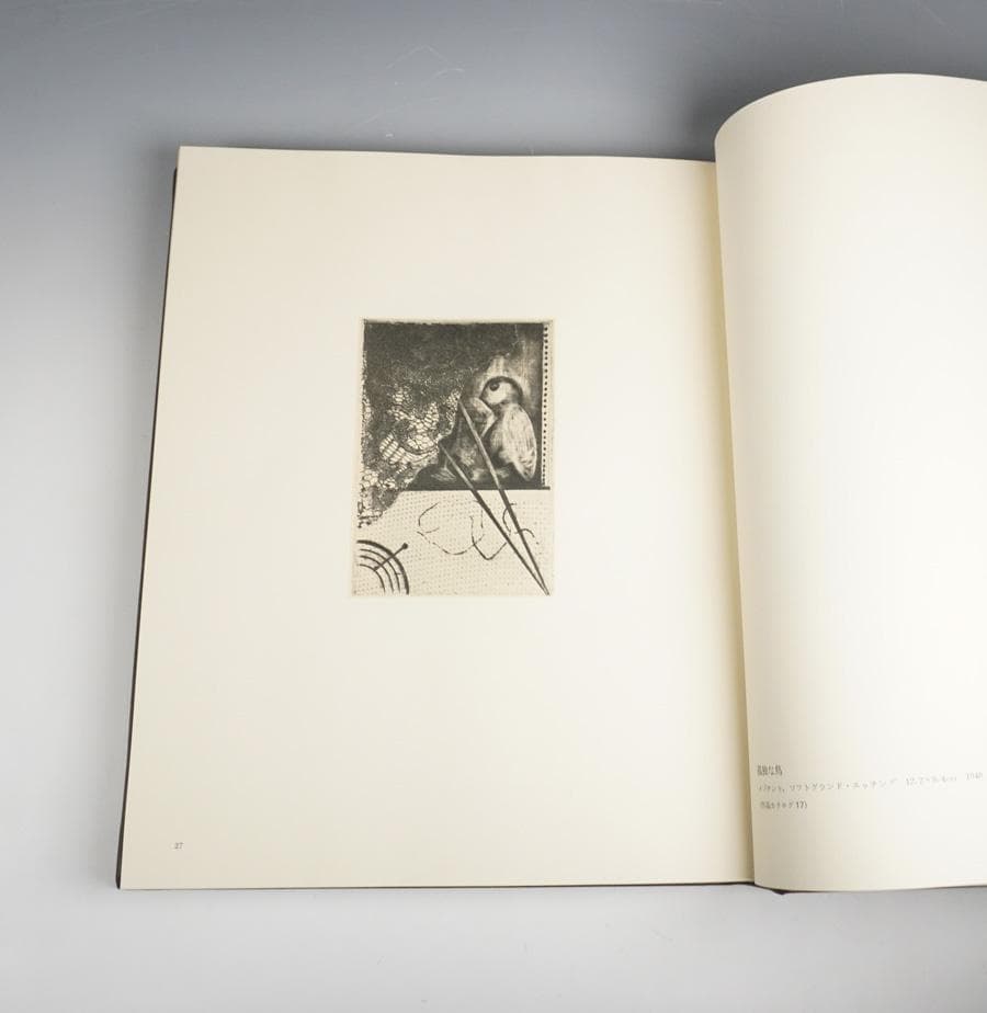 駒井哲郎版画作品集 限定A版 限定50部（皮装）