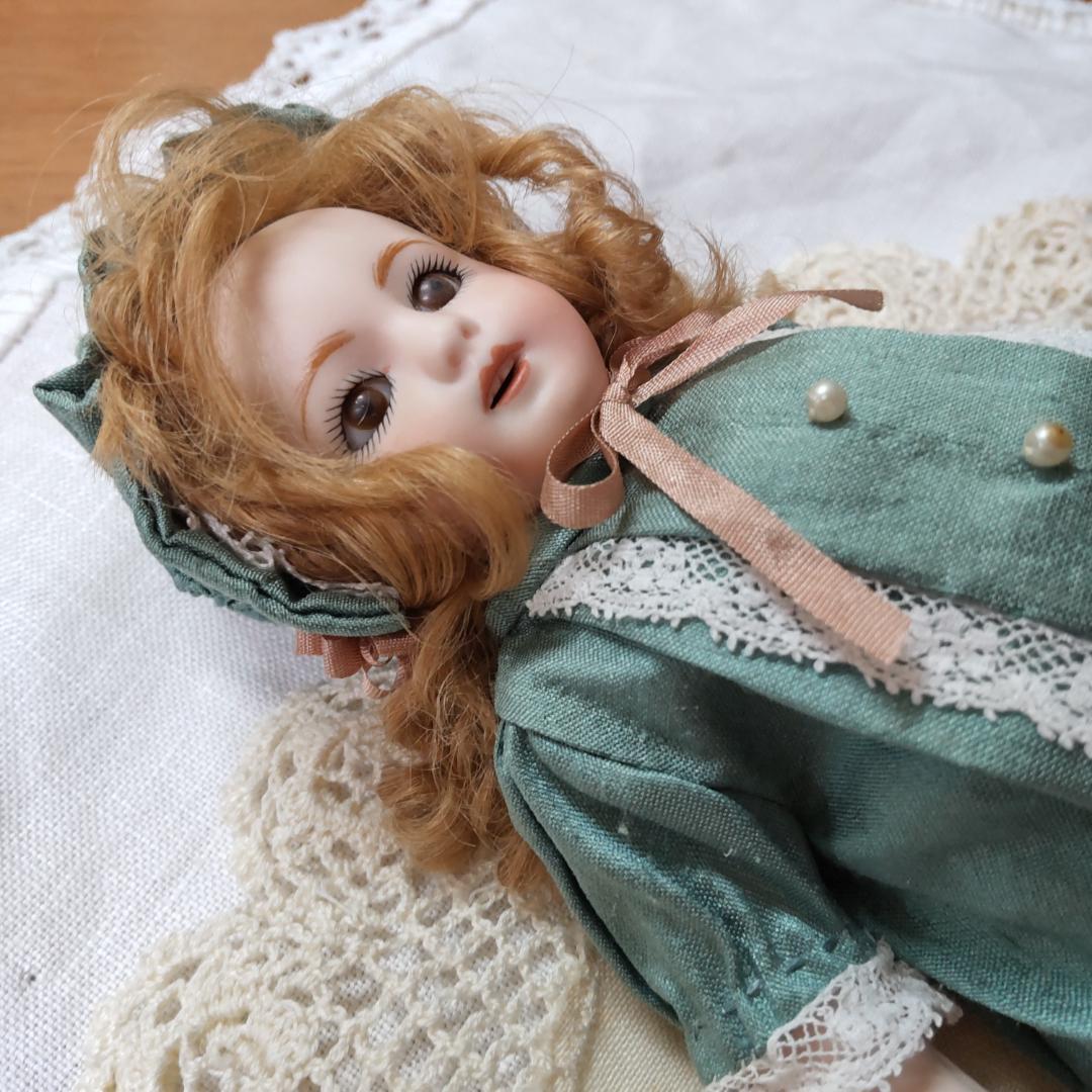 シモン&ハルビック 　アンティークドールリプロ　作家　ビスクドール　ミニョネット