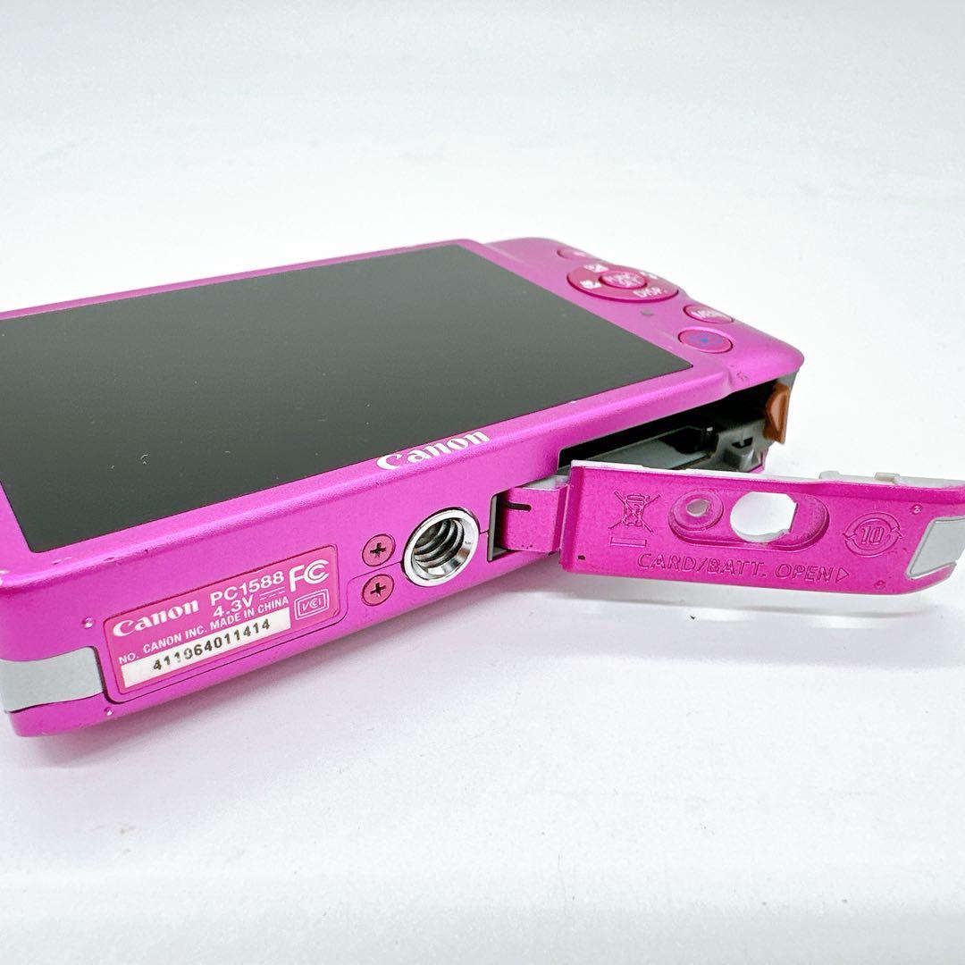 Canon IXY 210F ピンク 動作確認済 バッテリー 充電器付 デジカメ