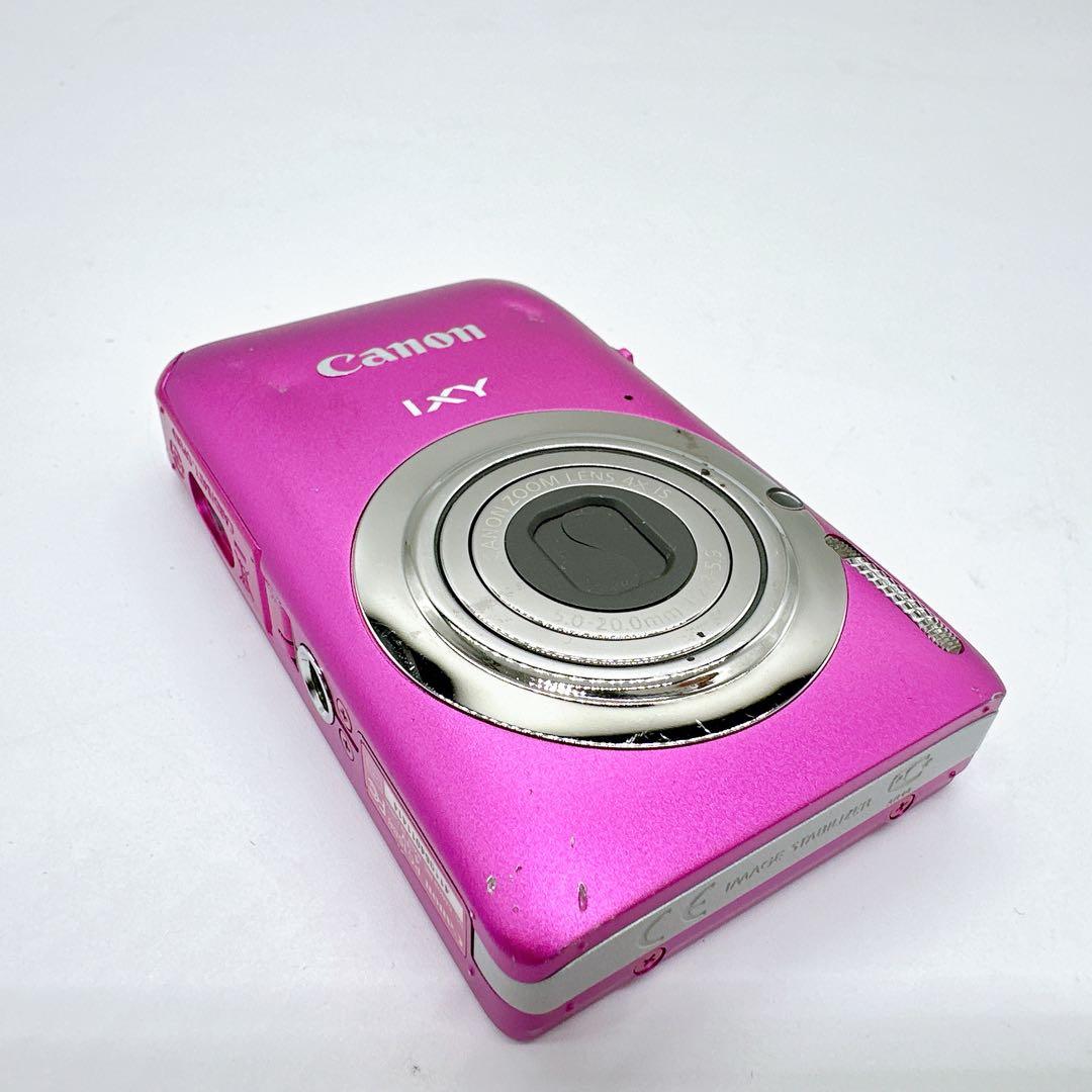 Canon IXY 210F ピンク 動作確認済 バッテリー 充電器付 デジカメ