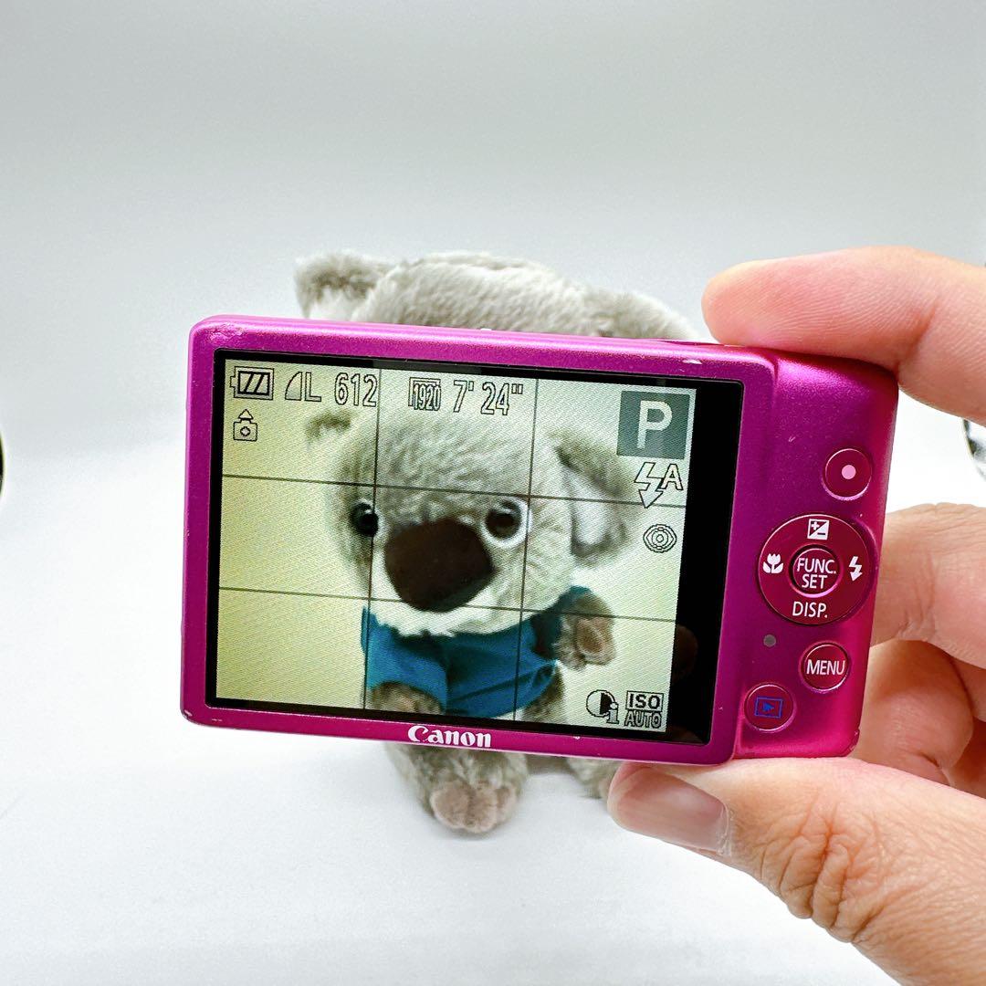 Canon IXY 210F ピンク 動作確認済 バッテリー 充電器付 デジカメ